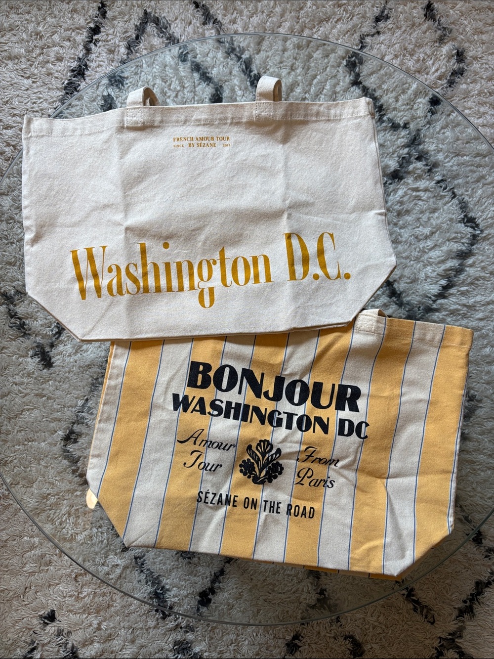 Two DC Sezane Totes